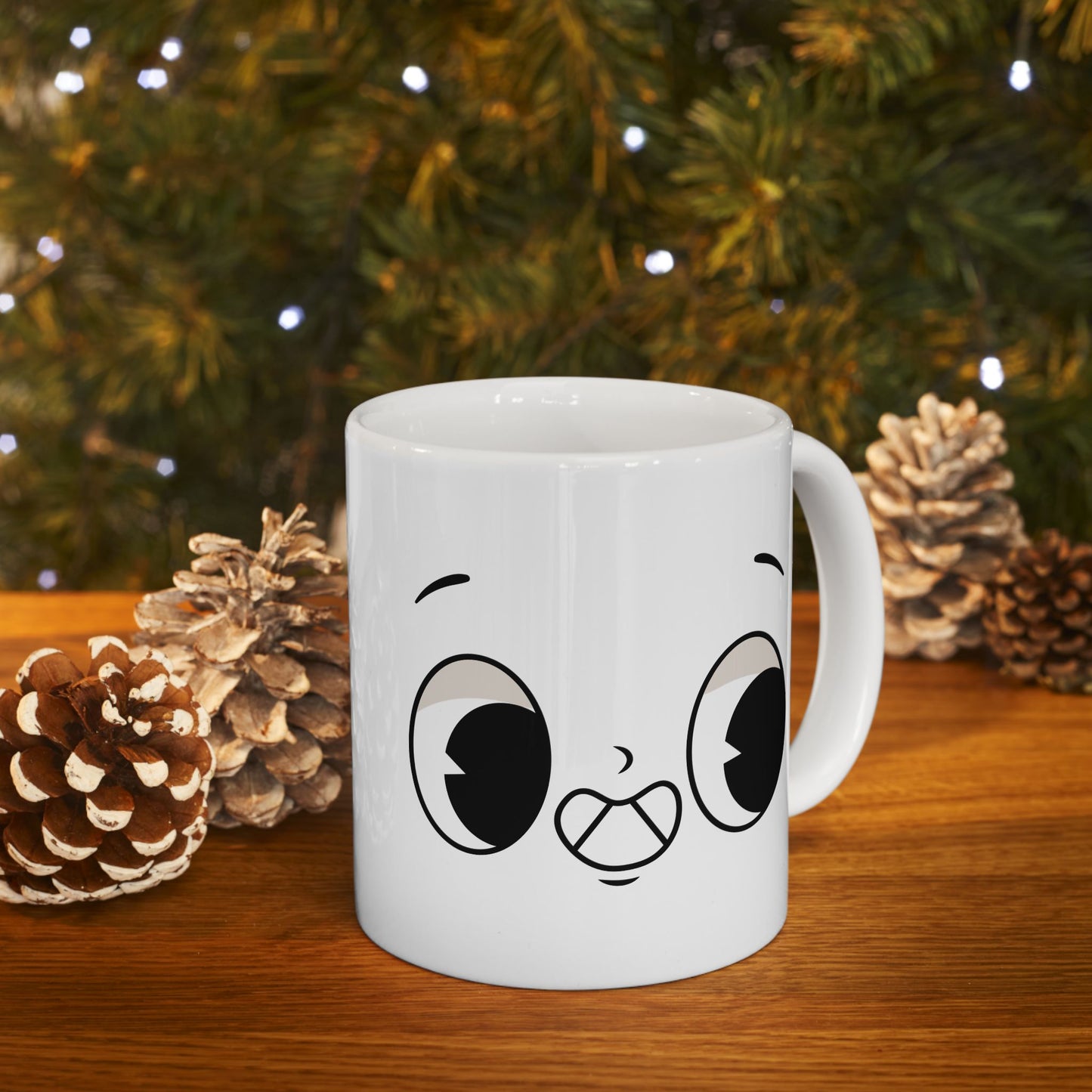 Look at you! - Cute 11oz Coffee Cup, Ceramic Drinkware, Ideal for Home or Office, Funny Gift