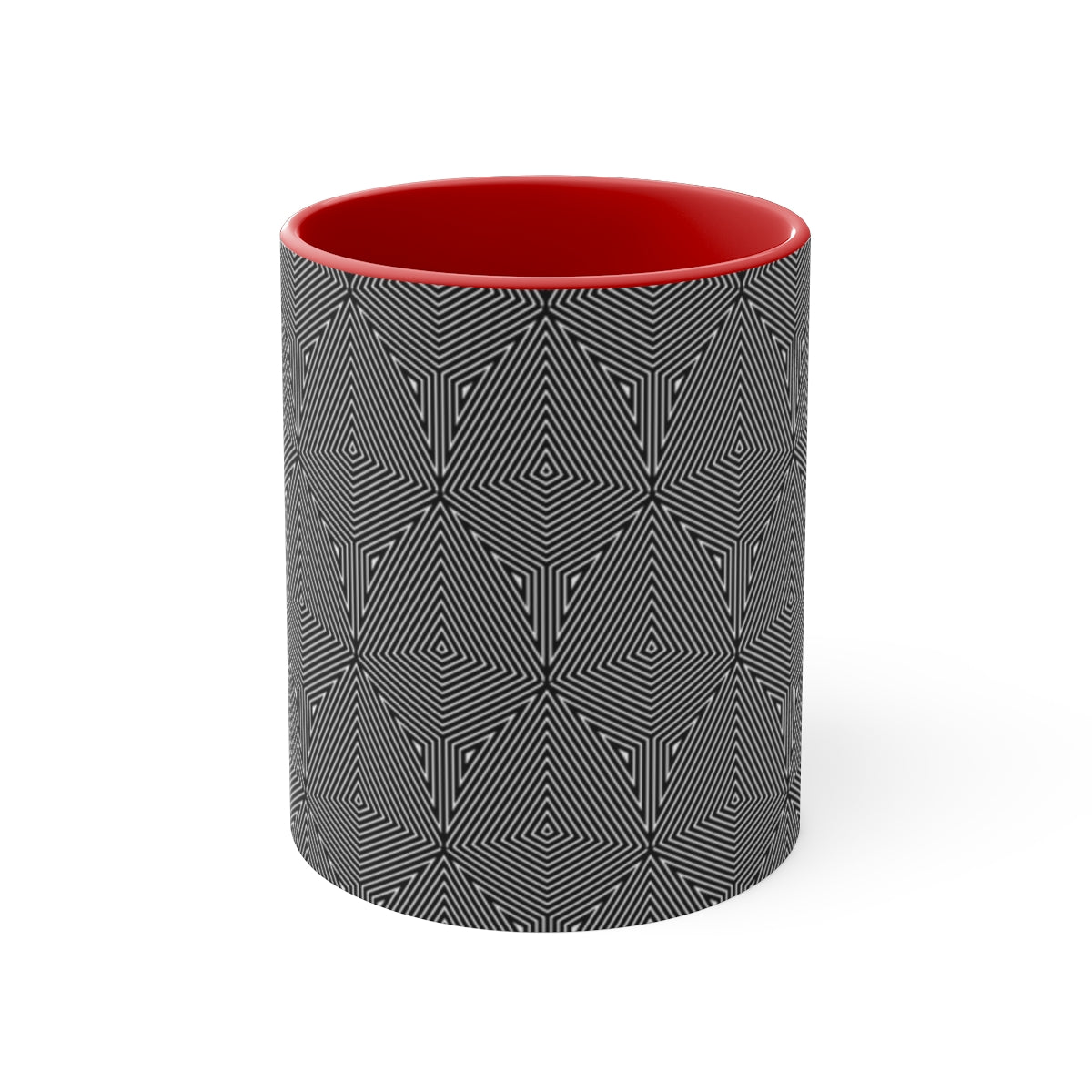 Trippy Lines Accent Mug