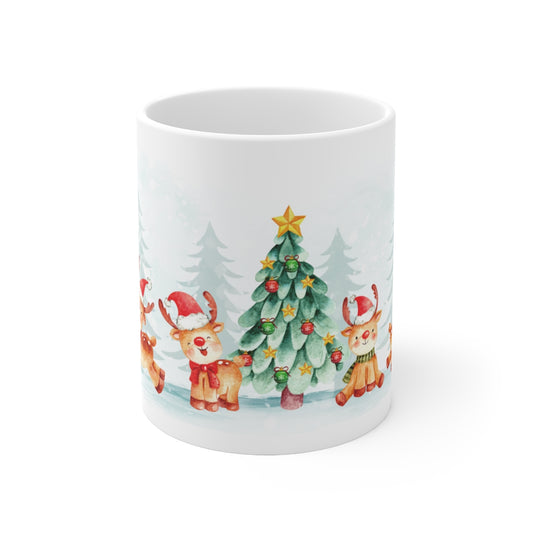 Christmas Reindeers Mug