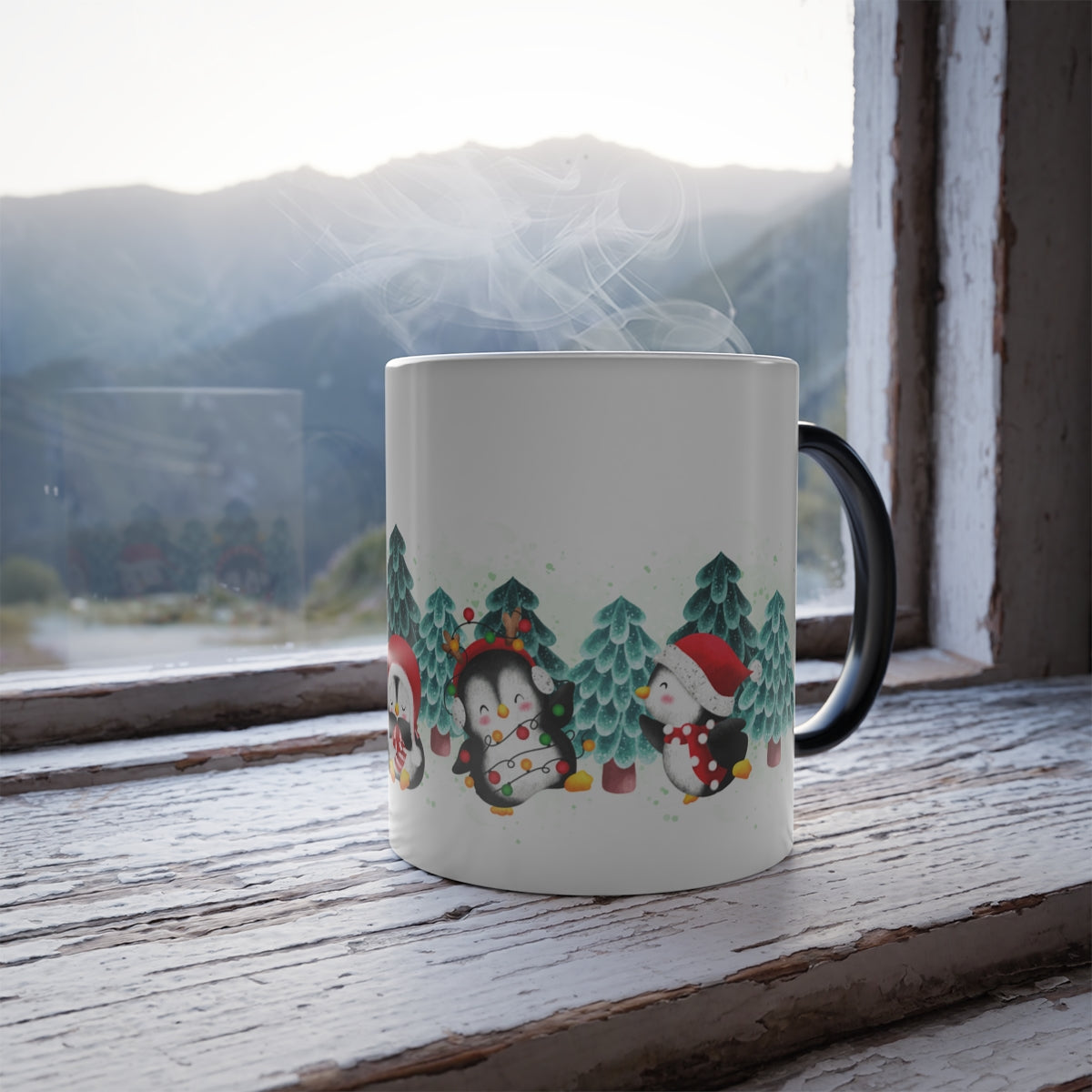 Christmas Trees & Friends Magic Mug