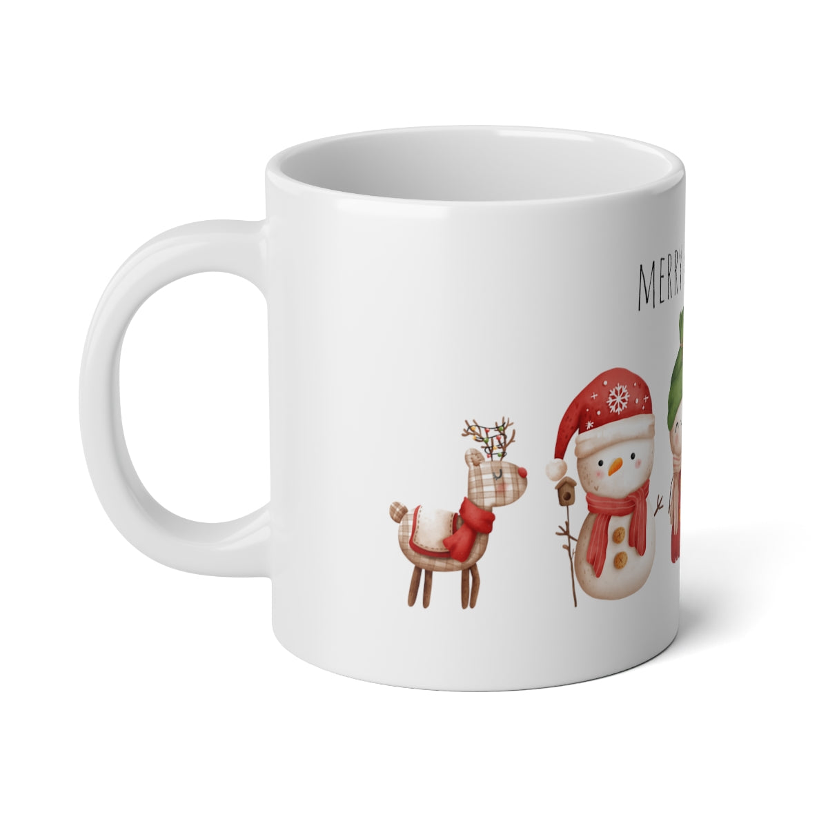 Merry Christmas Jumbo Mug