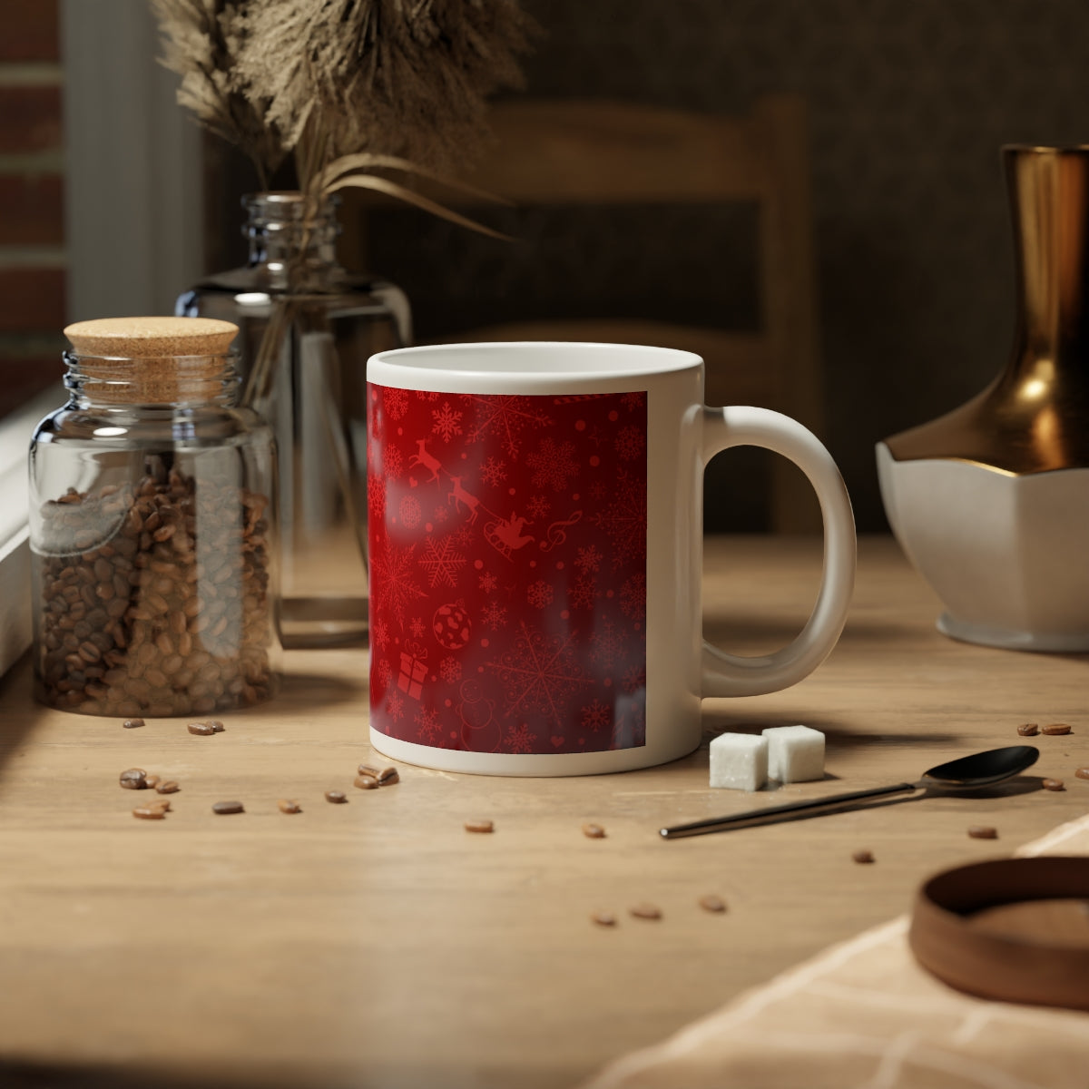 Minimal Xmas Jumbo Mug