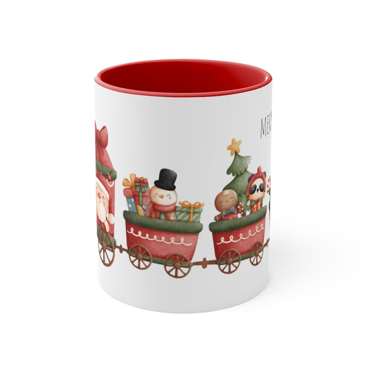 Christmas Train Color Mug