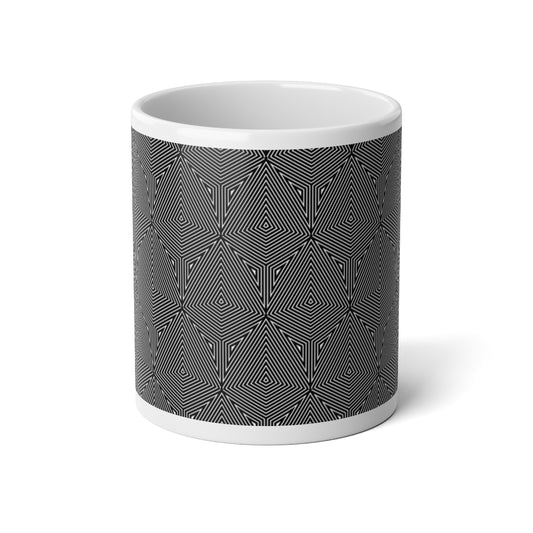 Trippy Lines Jumbo Mug