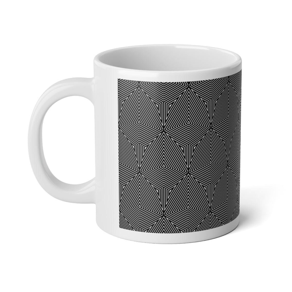 Trippy Lines Jumbo Mug