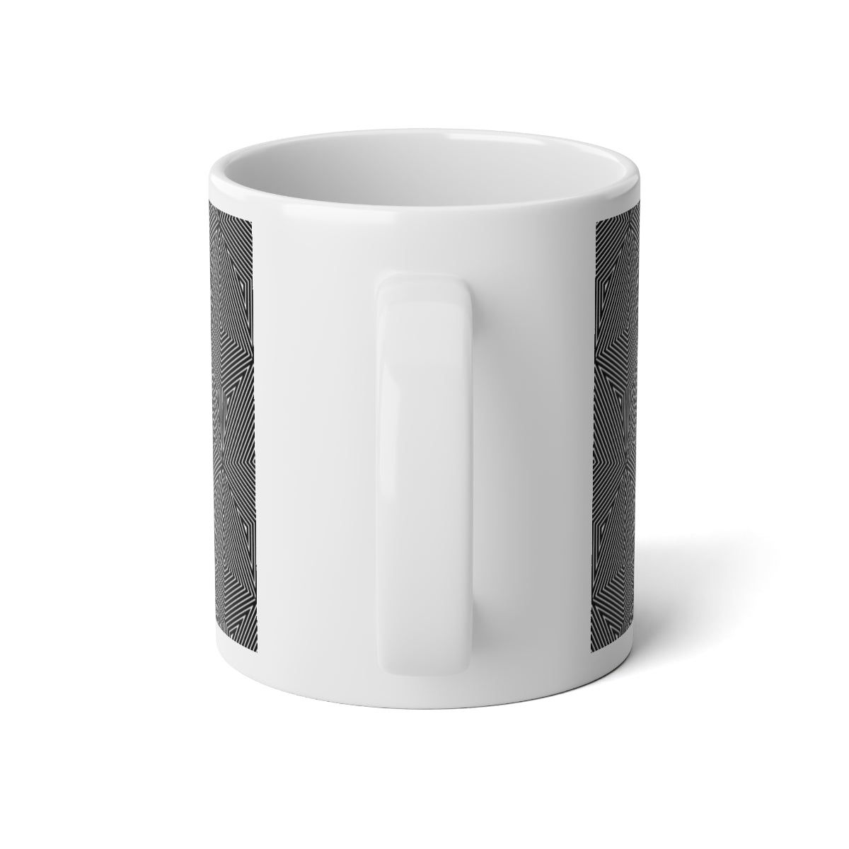 Trippy Lines Jumbo Mug