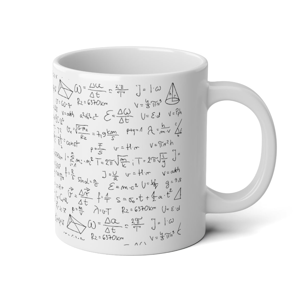 Math Jumbo Mug