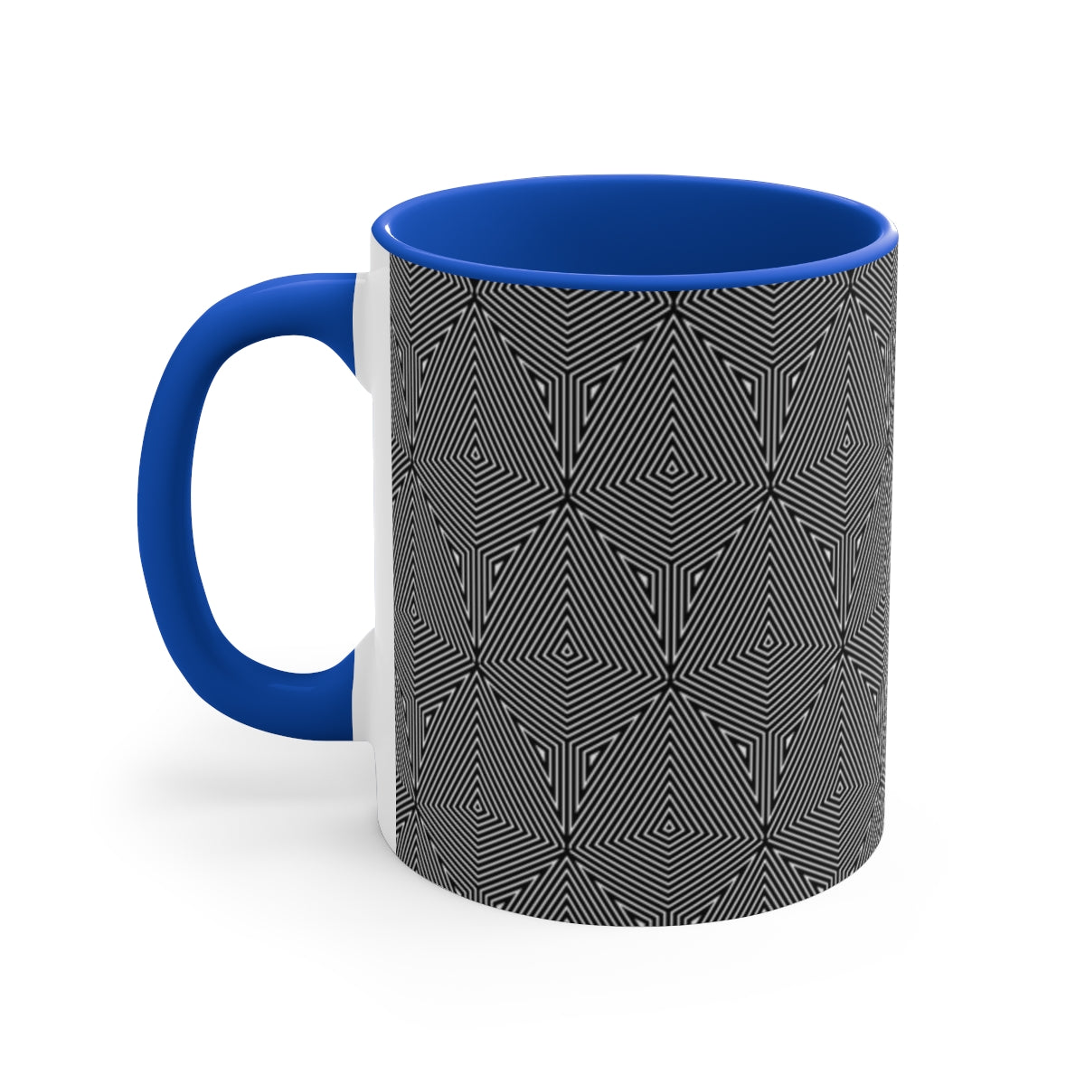 Trippy Lines Accent Mug