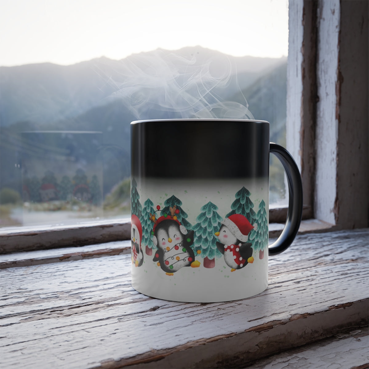 Christmas Trees & Friends Magic Mug