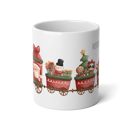 Christmas Train Jumbo Mug