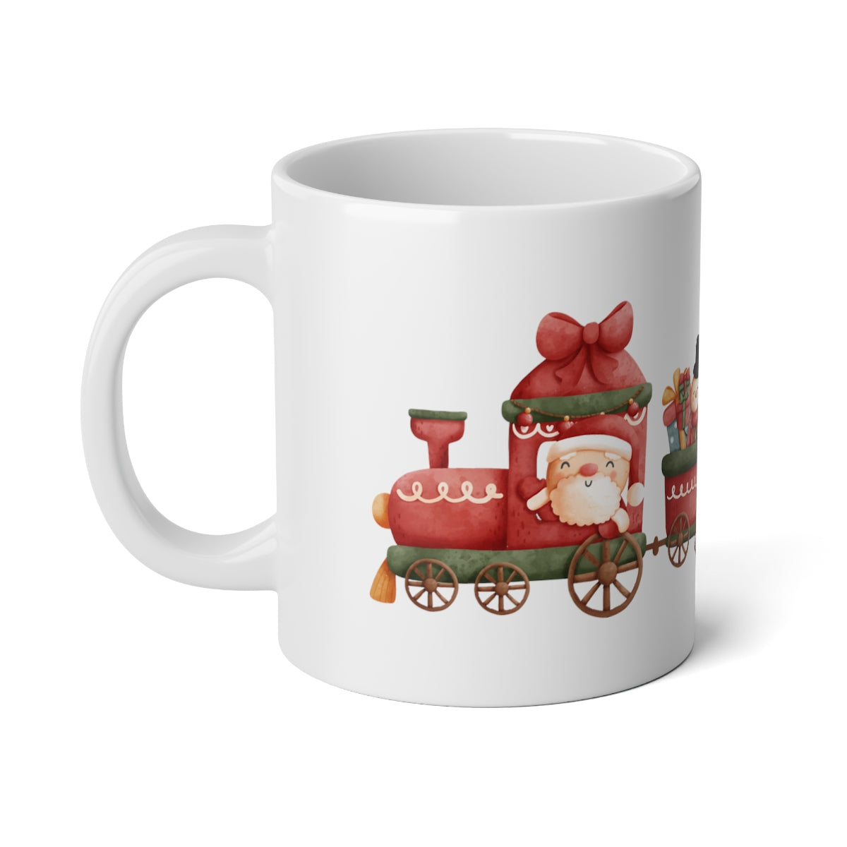 Christmas Train Jumbo Mug