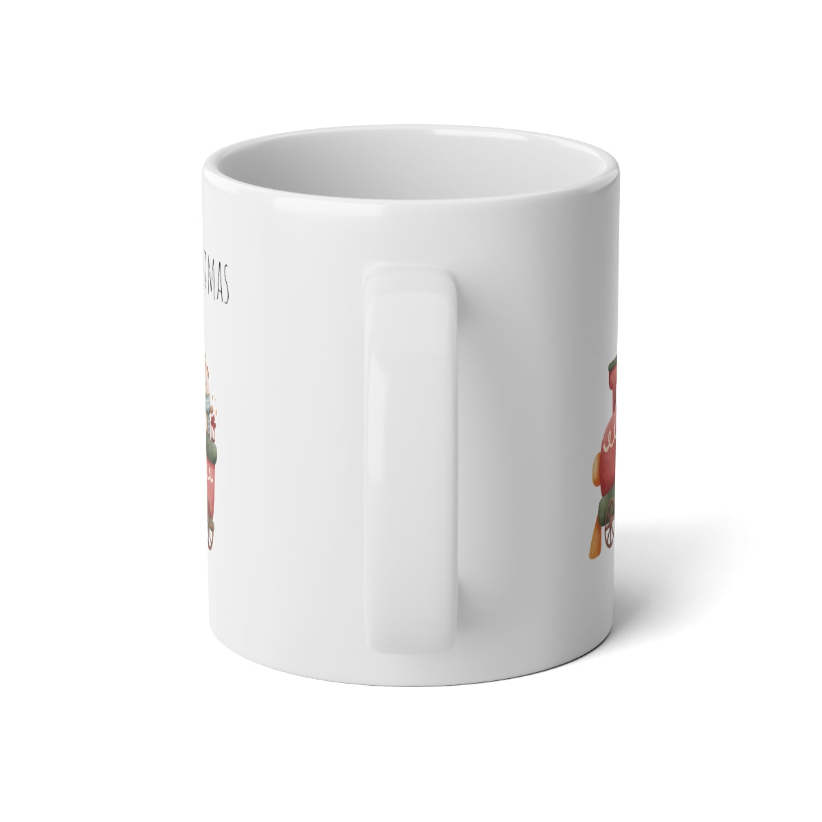 Christmas Train Jumbo Mug